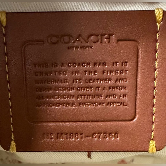 Coach Denim Taylor Tote - Picture 12 of 13